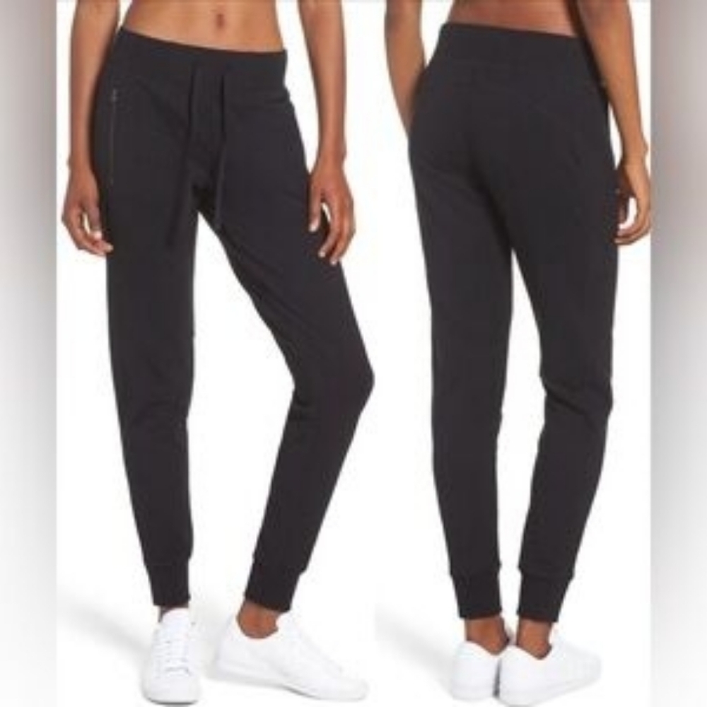 Zella Taryn Luxe Black Joggers XS